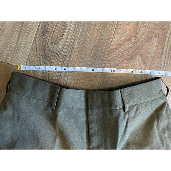Marine Corps Alpha Mens Pants Trousers Size 35R Greens Military Uniform 35 USMC - Picture 7 of 7